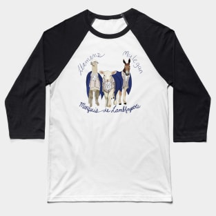 Llamens, Mulegan, Marquis de Lambfayette Baseball T-Shirt